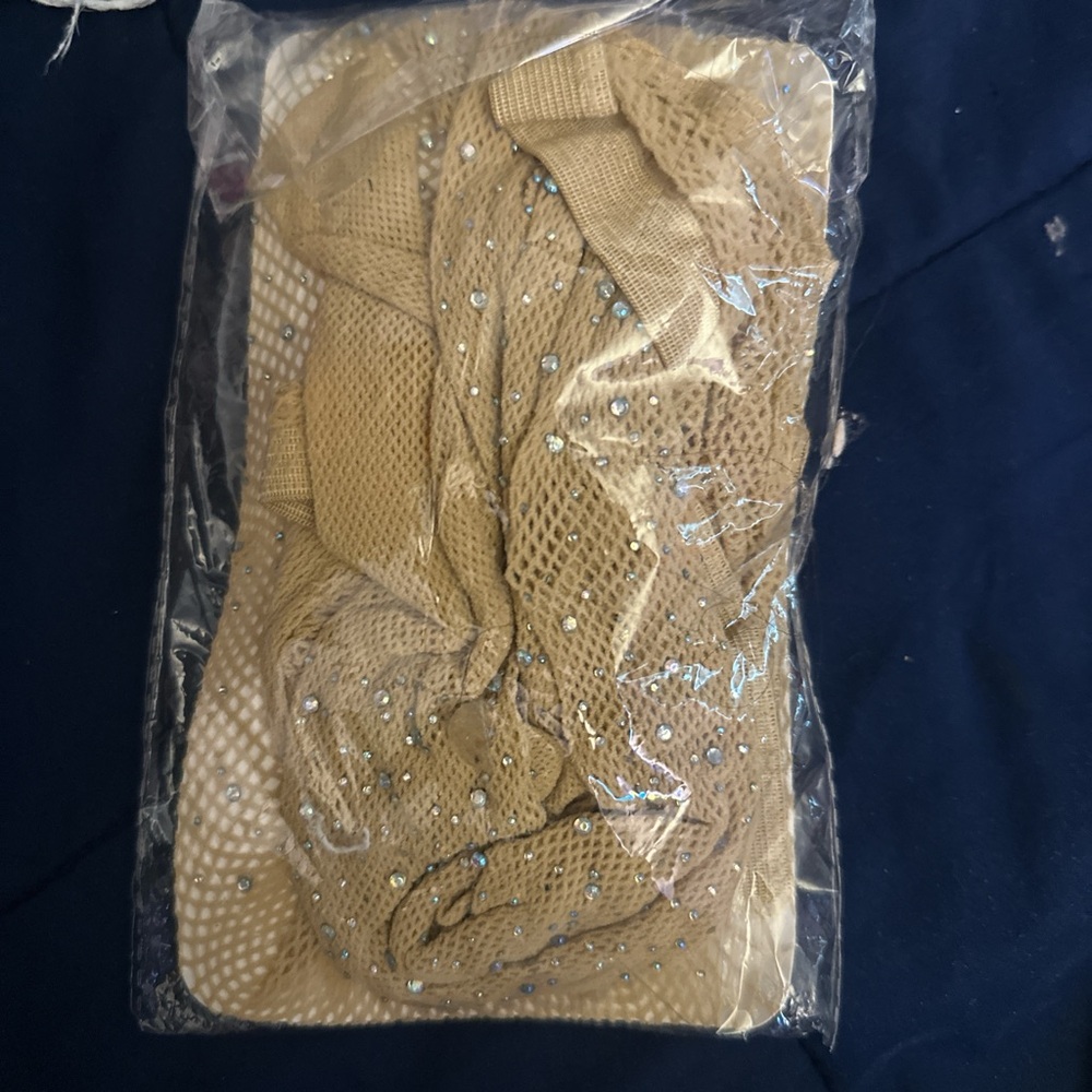 SHEIN Gold Sequin Mesh Dress